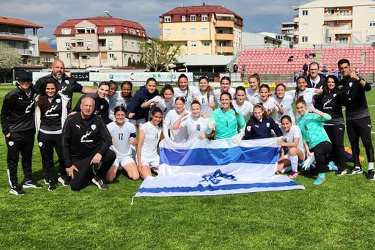 נבחרת הנערות ניצחה 0-4 את גיאורגיה